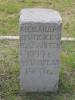 Grave of Aleksandra Szpatkowska born 19.04.1899 died 15.04.1900