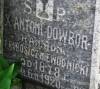 Grave of father Antoni Dowbor, died 1920