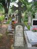 Grave of Stepanida Kondraciuk died 1935r. ya 75 latMichai Wysocki umar w Rosji w wieku 90 lat 
krzy ufundowaa crka Jefrosinija