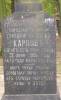 Grave of Stranik ... Miejscej Komandy Grigorij Antonow Karpow zgni z rk zabjcy 25.06.1905 r. w wieku 43 lat