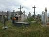 Orthodox cemetery in Kty.