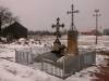 Graves on nonexisting church (orthodox) cemetery