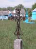 Old wrought iron cross
