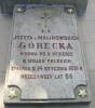 Grave of Jzefa Grecki maiden Malinowski widow after polish officer died 1891 and Pawe Czyhiryn, colonel, b. 1829 - died 1887