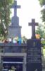 Gravestones of Nikliski and Popieszyski families; Julianna Sierakowska