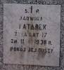 Jadwiga Tatarek, d. 11 VI 1938
