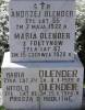 Olender: Andrzej (d. 2 V 1922), Maria Foltyn (d. 15 VI 1928), Maria and Witold