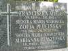 Siostra Maria  ..umilianna - Fraciszka Myga 1855 - 1915; Siostra Maria Weronika - Zofia Pluciska 1866 - 1935; Siostra Maria Bonawentura - Eleonora Ptaszyska 1910 - 1936.