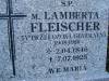 M.Lamberta Fleischer 1846 - 1925.