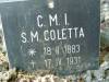 S.M. Coletta 1883 - 1931.