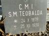 Stara tabliczka - S.M. Teobalda 1878 - 1939.