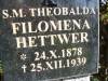 Nowa tabliczka - S.M. Teobalda Filomena Hettwer 1878 - 1939.