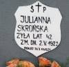 Julianna Skroska zm. 1922, ya lat 42.