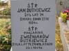 Jan Dutkiewicz zm.1934, y lat 74; Marjanna z Woniakw Dutkiewicz zm. 1941, ya lat 79.