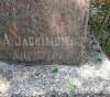 A. Jachimowicz, Augustw - Grave made on Janwka Catholic cemetery