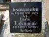 Tu spoczywa w Bogu mj drogi m ojciec i wujek p.Czesaw Judkowiak 16.09.1897 - 6.02.1943. "ave Maria".