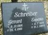 Schreiber Gerard 6.12.1914 - 25.4.1961.; Eugenia 2.7.1914 - 21.1 2004.