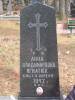 Grave of Anna Ignaciuk 1943