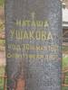 Grave of natasza Uszakowa born 1901 - died 1904