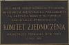 Plaque memoralized agreement in restoration of the cemetery Miedzyrzec and New York