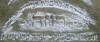 Fragment hebrajskiej inskrypcji lecego nagrobka