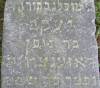 …. prominent in the Torah Yakov [Jacob] son of Reb Nisan Rosentzwieg  died 25 Shevat …..