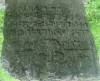 "The man, a scholar, our teacher, the Rabbi Josef son of R. Icchok.  He died the evening of the 20th(?) Tamuz 5658(??)."