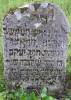 Here lies buried a man upright and honest,
the chief leader HaRav Yakov [Jacob, Jakow]
son of HaRav Shelomo [Szlomo] Shorr who died on the Sabbath 9 Av 5464 [ 9 August 1704] 
May his soul be bound in the
bond of everlasting life
Translated by Sara Mages (smages@comcast.net)