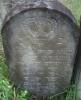 "Here lies - a tombstone for a perfec  upright man who walked in the way of the upright, God-fearing all his days.  He profited from the work of his hands all the days (of his life) - Mosze Josef son of Yehiel Ephraim, died 16 Elul 5669 May his soul be bound in the bond of everlasting life."

Translated by Heidi M. Szpek, Ph.D. (szpekh@cwu.edu)