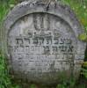 Here lies.
A tombstone for a woman Ms. Chana [Hanna] Leah
daughter of Pinchas died 27 Second Adar 5679 [29 March 1919] 
May her soul be bound in the bond of everlasting life 
Translated by Sara Mages (smages@comcast.net)