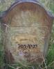 Here lies
……..Rivka [Riwka] Rachel [Ruchel]  daughter of Mattithiah (Matitya, Matityahu] 
died 11 of the month of Nisan 5695 [14 April 1935]
 May her soul be bound in the bond of everlasting life  
Translated by Sara Mages (smages@comcast.net)