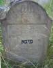 A woman modest and honest, old advanced in years,
gave charity to the poor, Mrs. Feiga daughter of our teacher
and rabbi Mordechai Tzvi [Zvi,Zwi,Cwi]  died 7 Iyar
5685 [1 May 1925]
May her soul be bound in the bond of everlasting life
Feiga Unger   
Translated by Sara Mages (smages@comcast.net)
