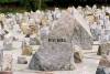 Symbolic grave memorializing exterminated Jewish congregation. Placed in Treblinka Death Camp